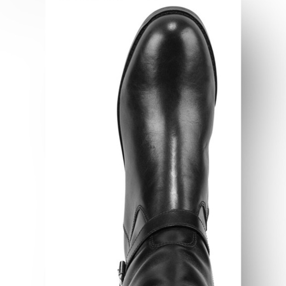 Cole Haan Galina Leather Riding Boots Black Size 7.5 - Picture 5 of 10